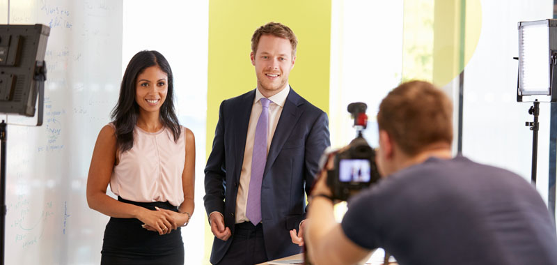 Melbourne Corporate Video - training film presenters