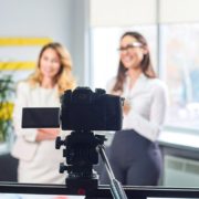 Strategic pre-production for hiring a videographer in Melbourne – Zebra Vision team on set.