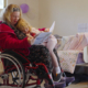 A powerful frame from Mel's Story, an impactful NFP video produced by Zebra Vision.